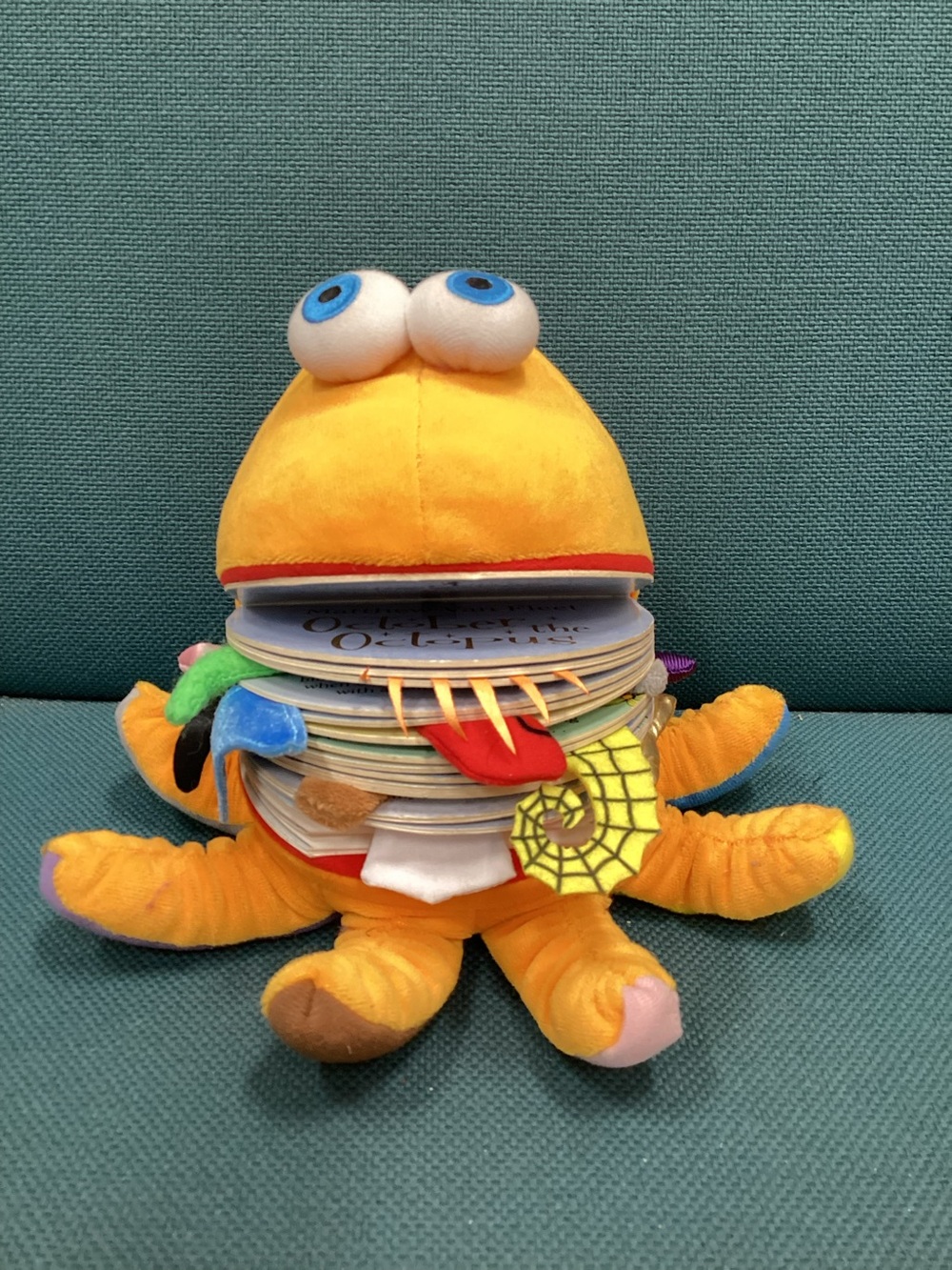 Matthew Van Fleet October the Octopus Plush Book